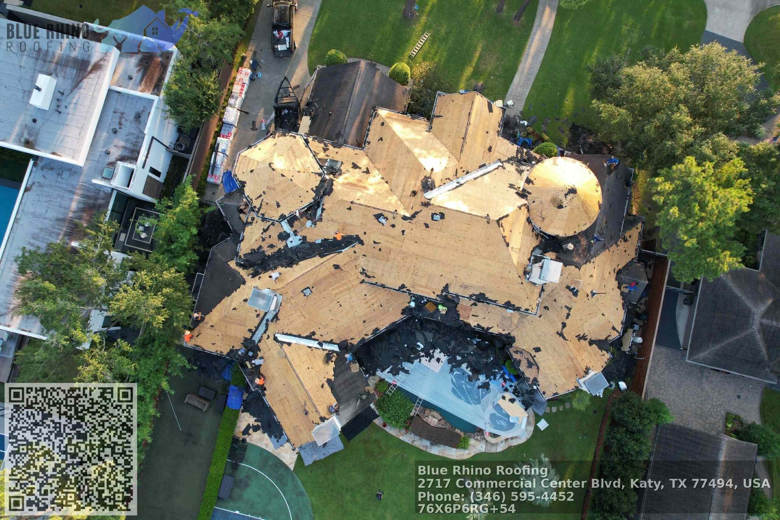 Blue Rhino Roofing helps Houston property owners with reliable roof repair and replacement services.